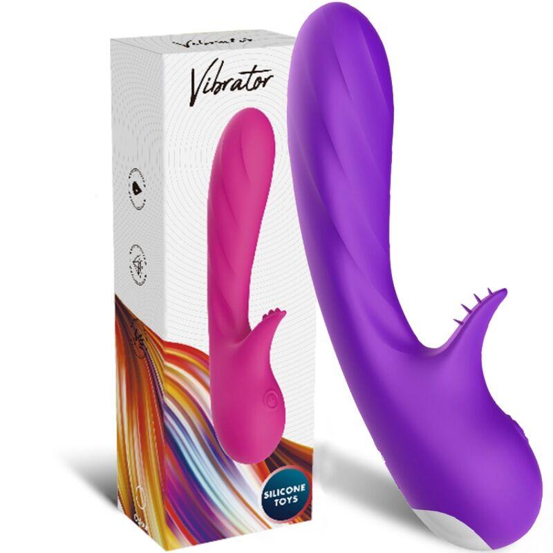 ARMONY VIBRADOR ROMANCE COM ESTIMULADOR ROXO