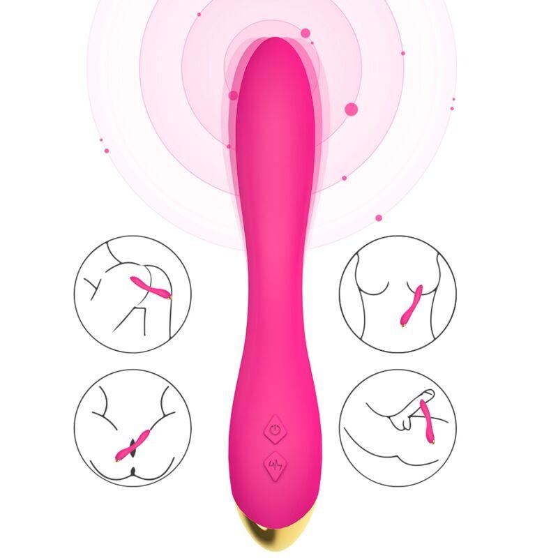 ARMONY FLAMINGO VIBRADOR MULTPOSICaO FuCSIA