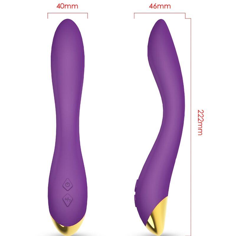 ARMONY FLAMINGO VIBRADOR MULTIPOSICaO ROXO