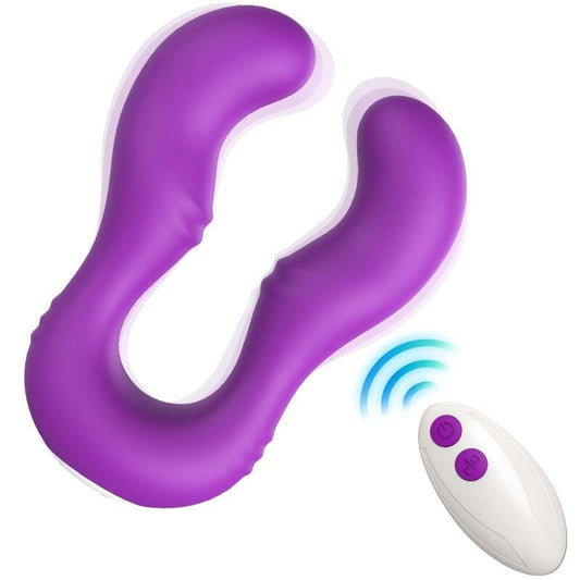 ARMONY VIBRADOR SERAPH DUPLO CONTROLE REMOTO ROXO