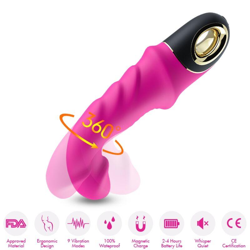 ARMONY JOYBLADE DILDO VIBRADOR ROTADOR FuCSIA