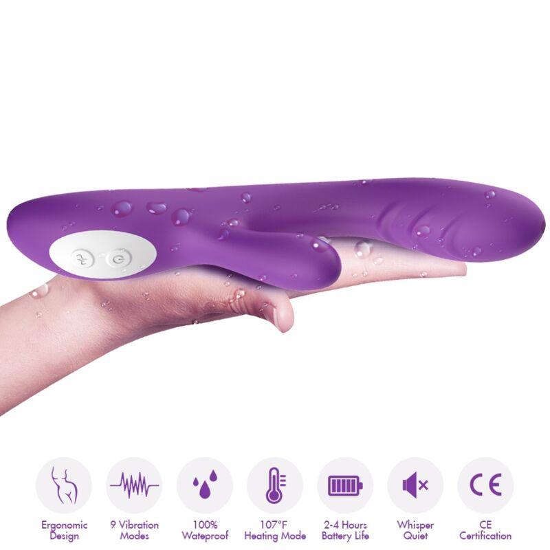 ARMONY VIBRADOR SPARK EFEITO CALOR ROXO