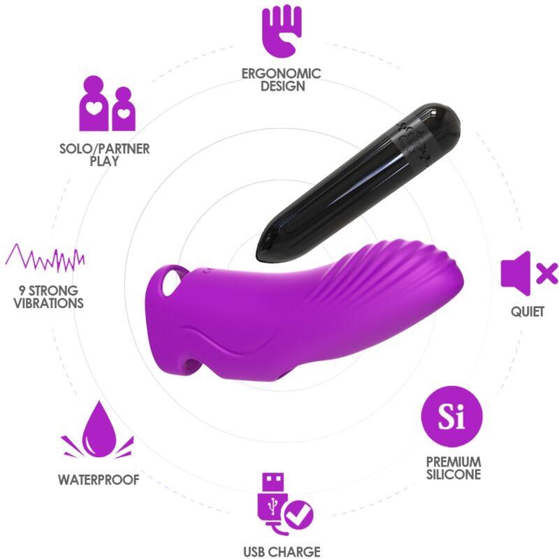 ARMONY AURORA VIBRADOR DEDO FuCSIA