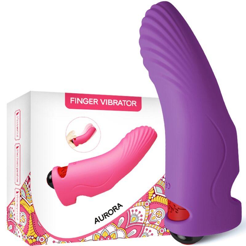 ARMONY AURORA VIBRADOR DEDO ROXO