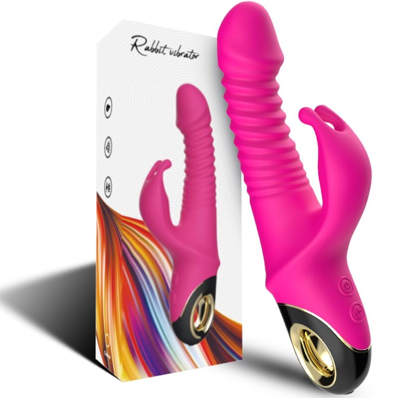 ARMONY ZING DILDO VIBRADOR COELHO FuCSIA