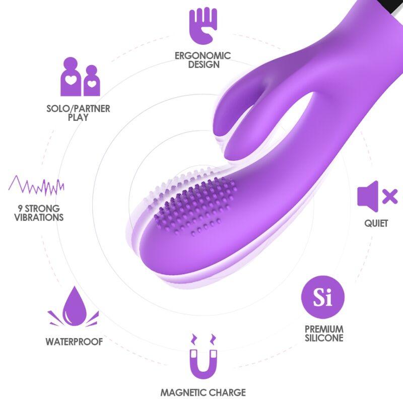 ARMONY VIBRADOR COELHO ROXO