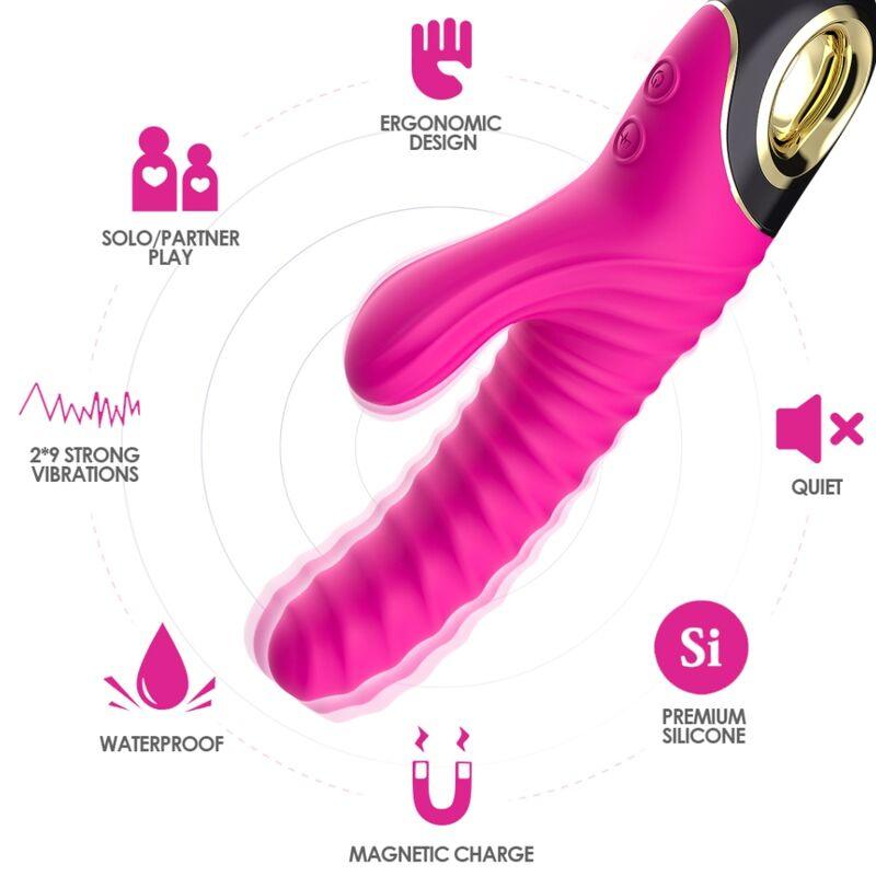 ARMONY VIBRADOR ETERNITY SILICONE FuCSIA