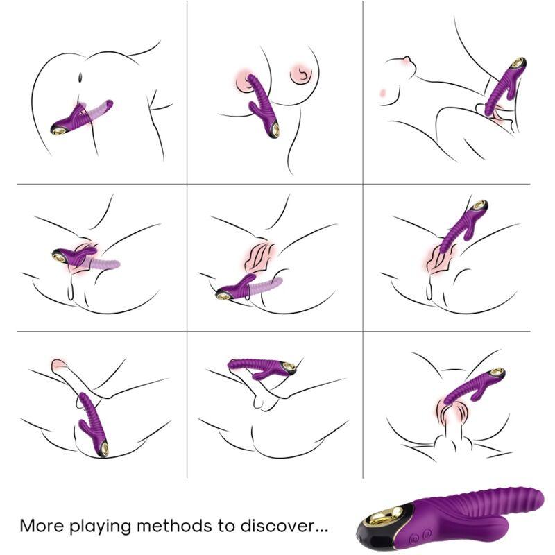 ARMONY VIBRADOR ETERNITY SILICONE ROXO