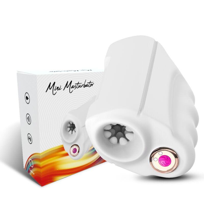 ARMONY MASTER MASTURBADOR E VIBRADOR BRANCO