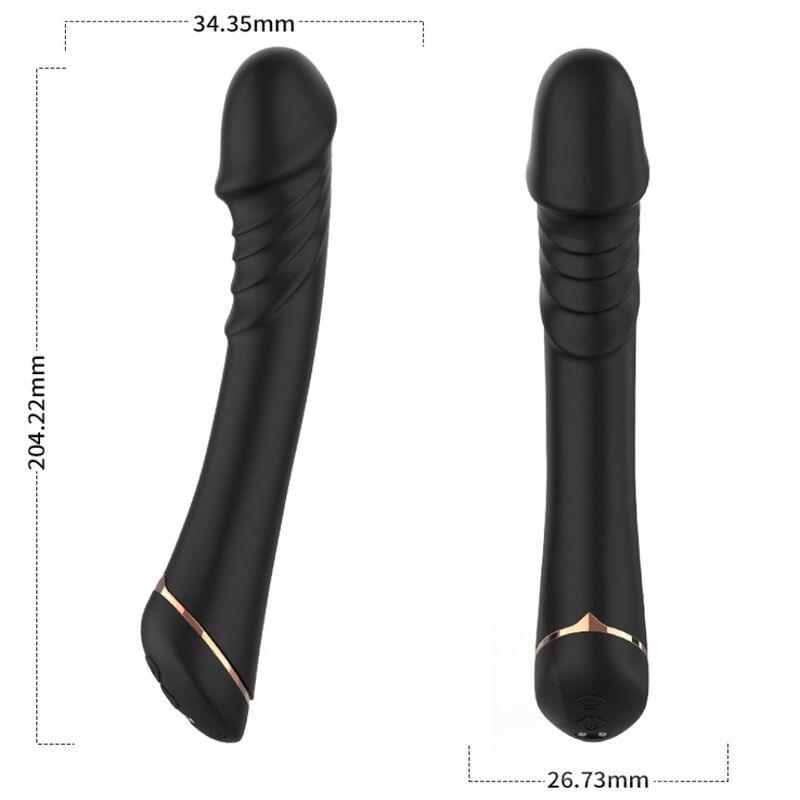 ARMONY DILDO VIBRADOR SILICONE PRETO