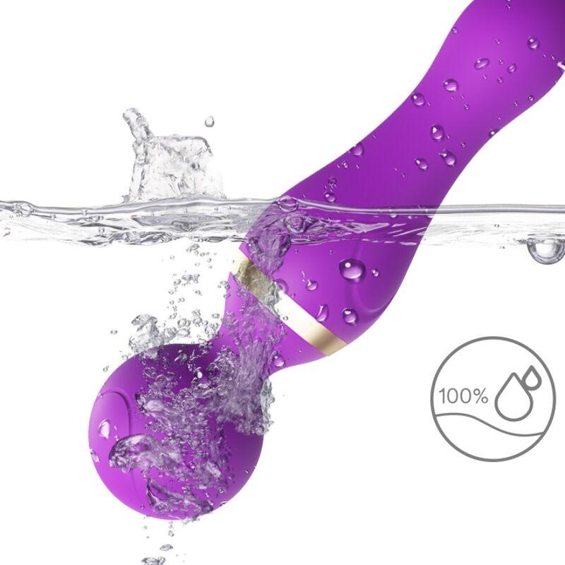 ARMONY FREEZA MASSAGER E VIBRADOR CABECA SUPER FLEXiVEL ROXO