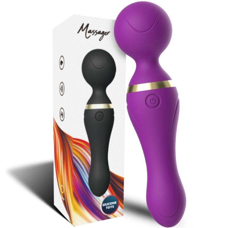 ARMONY FREEZA MASSAGER E VIBRADOR CABECA SUPER FLEXiVEL ROXO