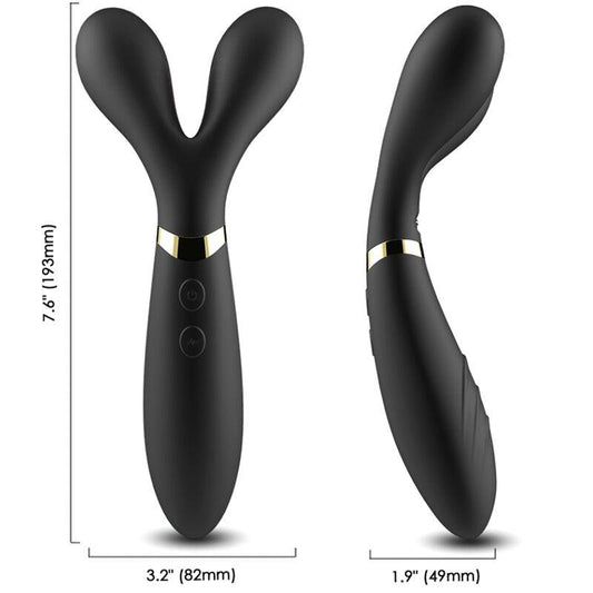 ARMONY MASSAGER Y WAND E VIBRADOR CABECA DUPLA PRETO