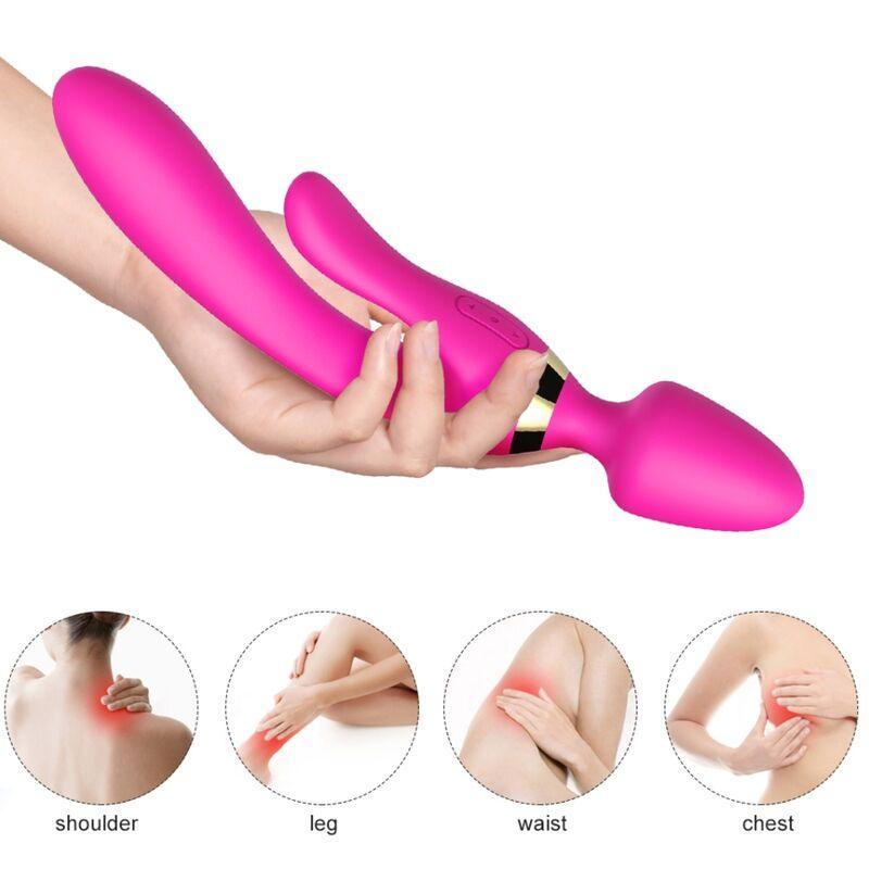 ARMONY MASSAGER E VIBRADOR COELHO FuCSIA