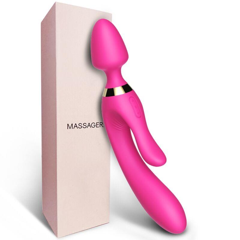 ARMONY MASSAGER E VIBRADOR COELHO FuCSIA