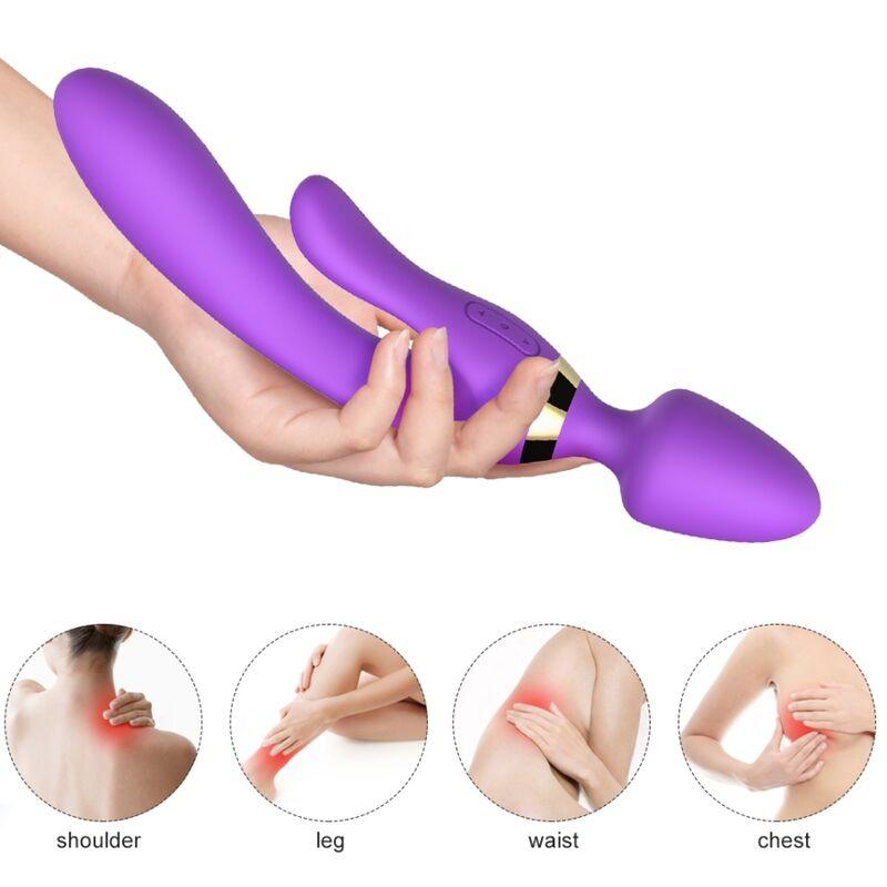 ARMONY MASSAGER E VIBRADOR COELHO ROXO