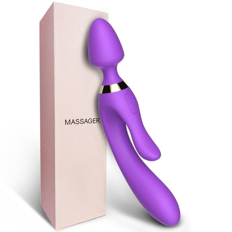 ARMONY MASSAGER E VIBRADOR COELHO ROXO