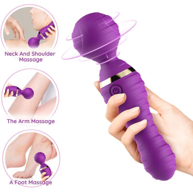 ARMONY MASSAGER E VIBRADOR FREEDO PEQUENO ROXO