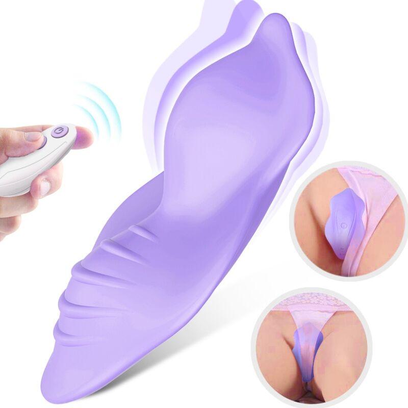 ARMONY WHISPER WEARABLE CALCAS VIBRADOR DE CONTROLE REMOTO ROXO