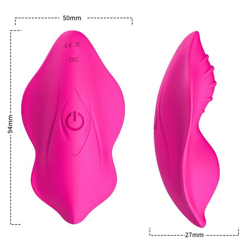 ARMONY WHISPER WEARABLE CALCAS VIBRADOR DE CONTROLE REMOTO FuCSIA