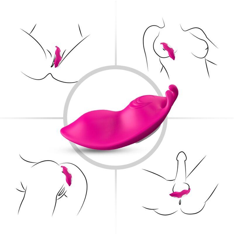 ARMONY MEL BEE WEARABLE CALCAS VIBRADOR G SPOT CONTROLE REMOTO FuCSIA