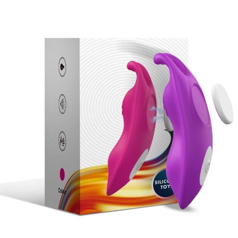 ARMONY HONEYBEE WEARABLE CALCAS VIBRADOR G SPOT CONTROLE REMOTO ROXO