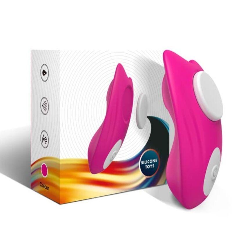 ARMONY CALCA VIBRADORA BUTTERFLY WEARABLE CONTROLE REMOTO ROSA