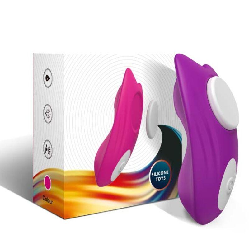 ARMONY CALCA VIBRADORA BUTTERFLY WEARABLE CONTROLE REMOTO ROXO