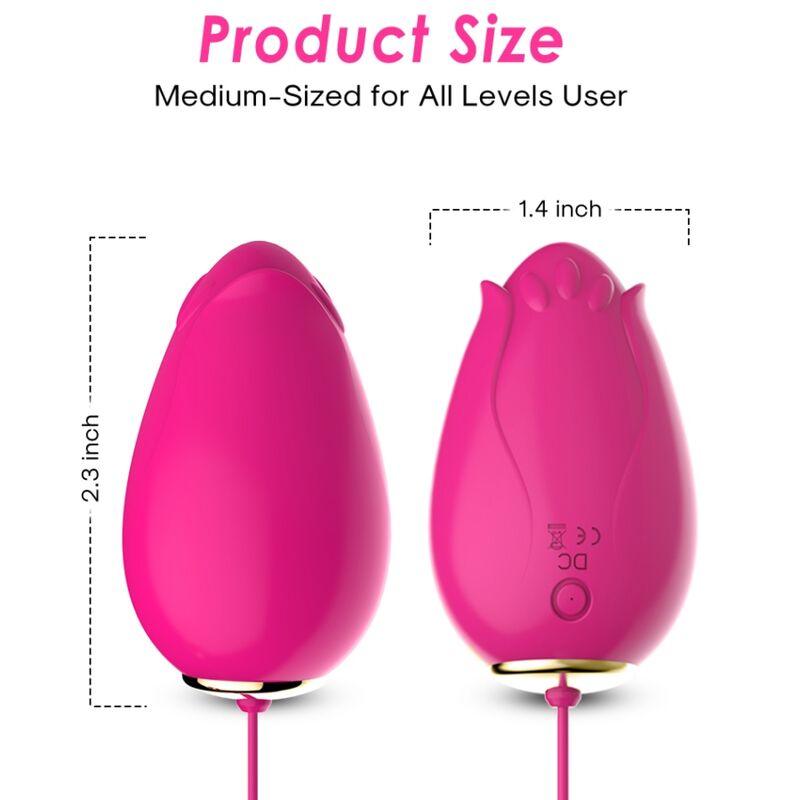 ARMONY VIBRADOR DE OVO MANDALA G SPOT CONTROLE REMOTO FuCSIA