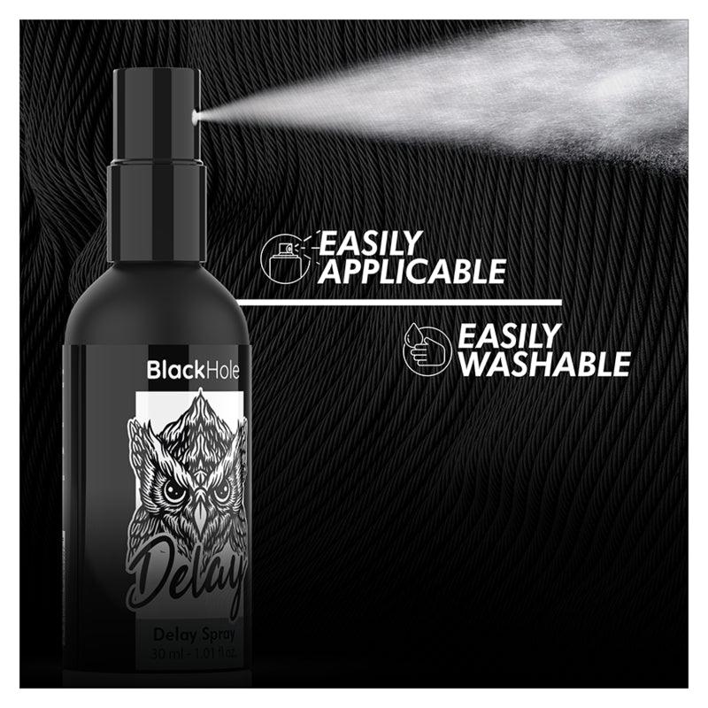 BLACK HOLE DELAY SPRAY a BASE DE aGUA 30 ML