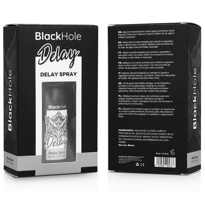 BLACK HOLE DELAY SPRAY a BASE DE aGUA 30 ML