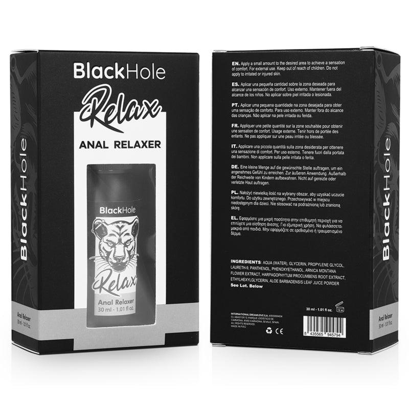 BLACK HOLE ANAL RELAXER SPRAY a BASE DE aGUA 30 ML