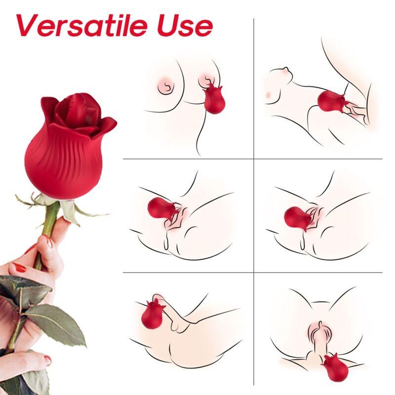 ARMONY VIBRADOR E ESTIMULADOR ROSA VERMELHO