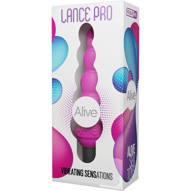 ALIVE ESTIMULADOR ANAL LANCE PRO ROSA