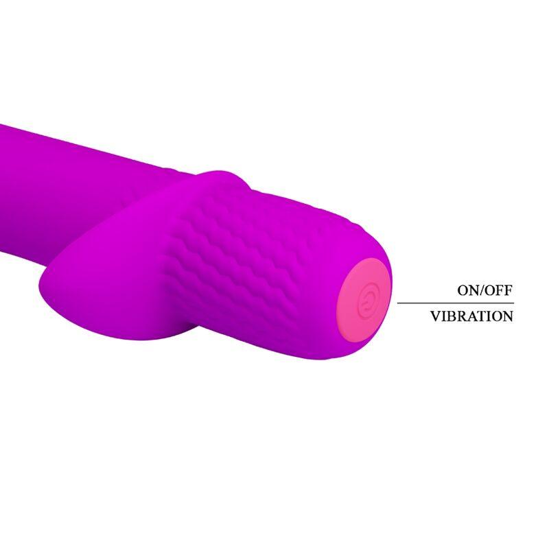 PRETTY LOVE VIBRADOR RECARREGVEL TROY ROXO