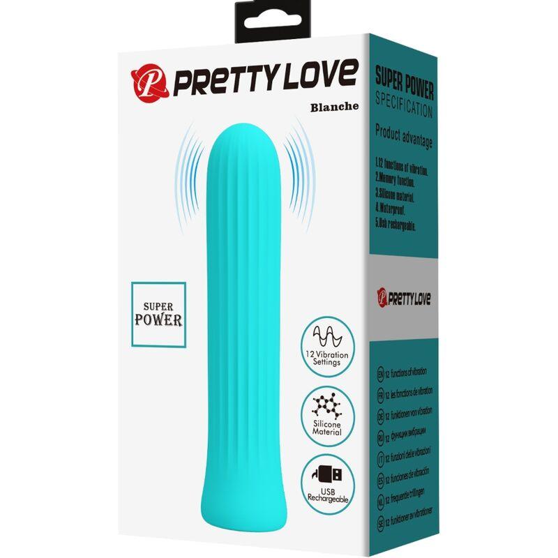 PRETTY LOVE VIBRADOR ESTIMULADOR BLANCHE AZUL