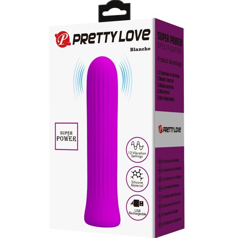 PRETTY LOVE VIBRADOR ESTIMULADOR BLANCHE ROSA