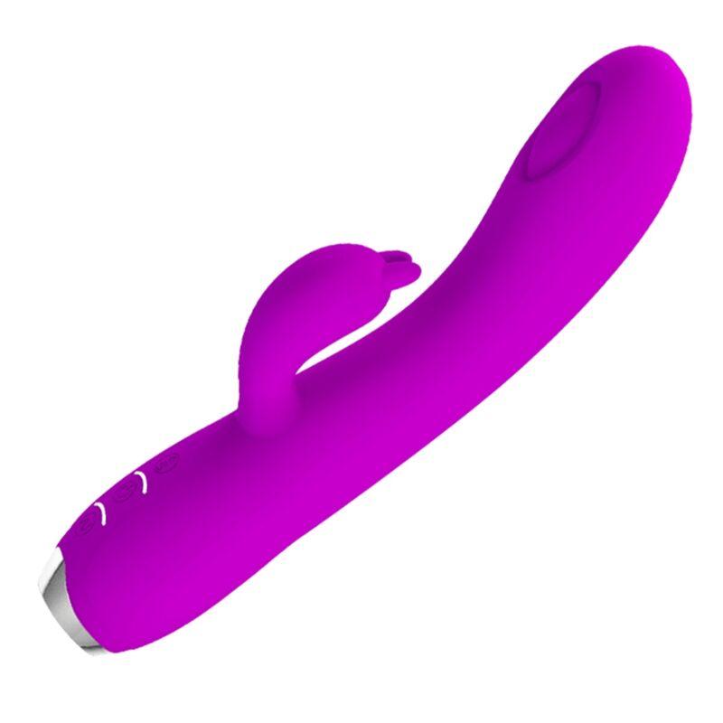 PRETTY LOVE VIBRADOR SUCKER RECARREGVEL REGINA ROXO