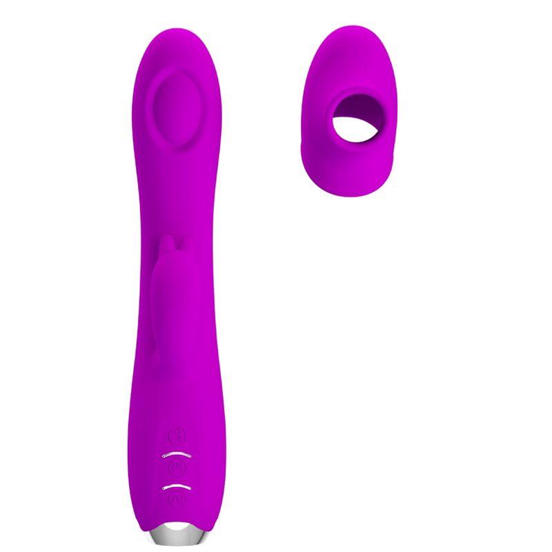 PRETTY LOVE VIBRADOR SUCKER RECARREGVEL REGINA ROXO