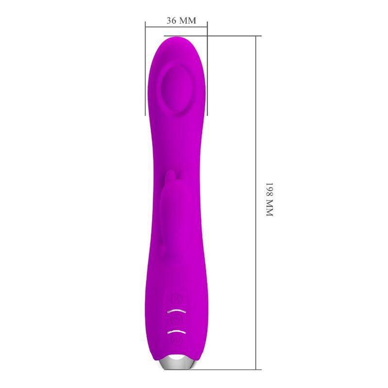 PRETTY LOVE VIBRADOR SUCKER RECARREGVEL REGINA ROXO