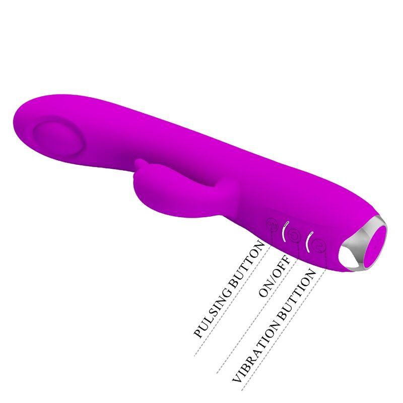 PRETTY LOVE VIBRADOR SUCKER RECARREGVEL REGINA ROXO