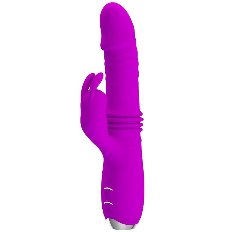 PRETTY LOVE VIBRADOR DE COELHO RECARREGVEL DOROTHY ROXO