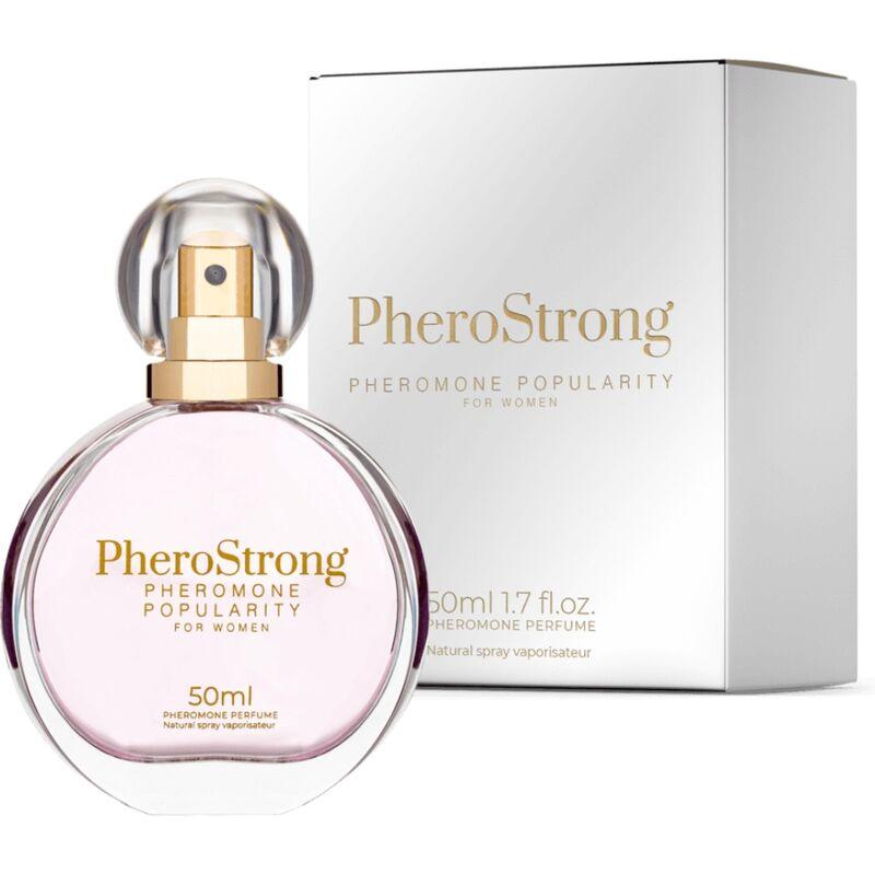 PHEROSTRONG PERFUME DE FEROMoNIOS POPULARIDADE PARA MULHER 50 ML