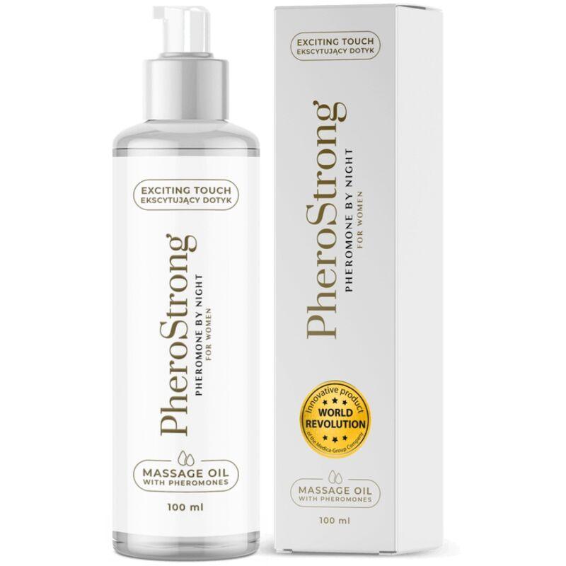 PHEROSTRONG oLEO DE MASSAGEM NOITE PARA MULHERES 100 ML