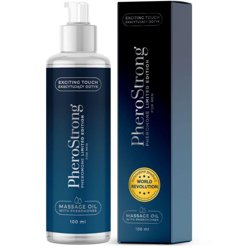 PHEROSTRONG oLEO DE MASSAGEM EDIO LIMITADA HOMEM 100 ML