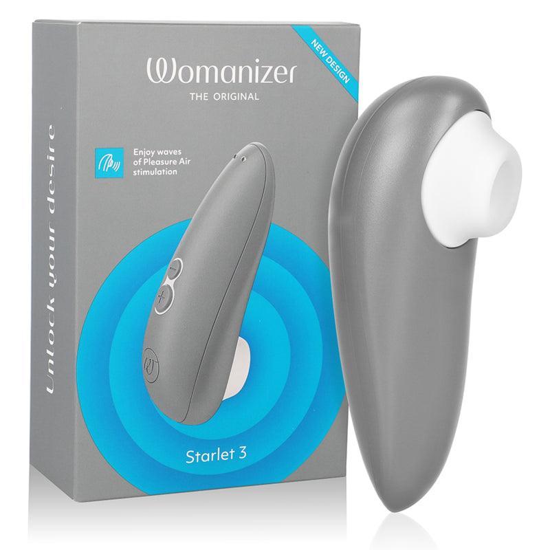 WOMANIZER STARLET 3 CLITORAL STIMULATOR GREY