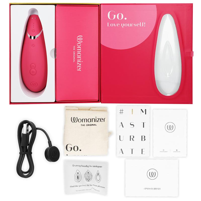 WOMANIZER PREMIUM 2 ESTIMULADOR CLITORIAL RASPBERRY