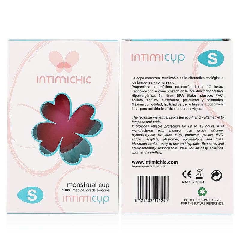 INTIMICHIC COPO MENSTRUAL GRAU MeDICO SILICONE TAMANHO S