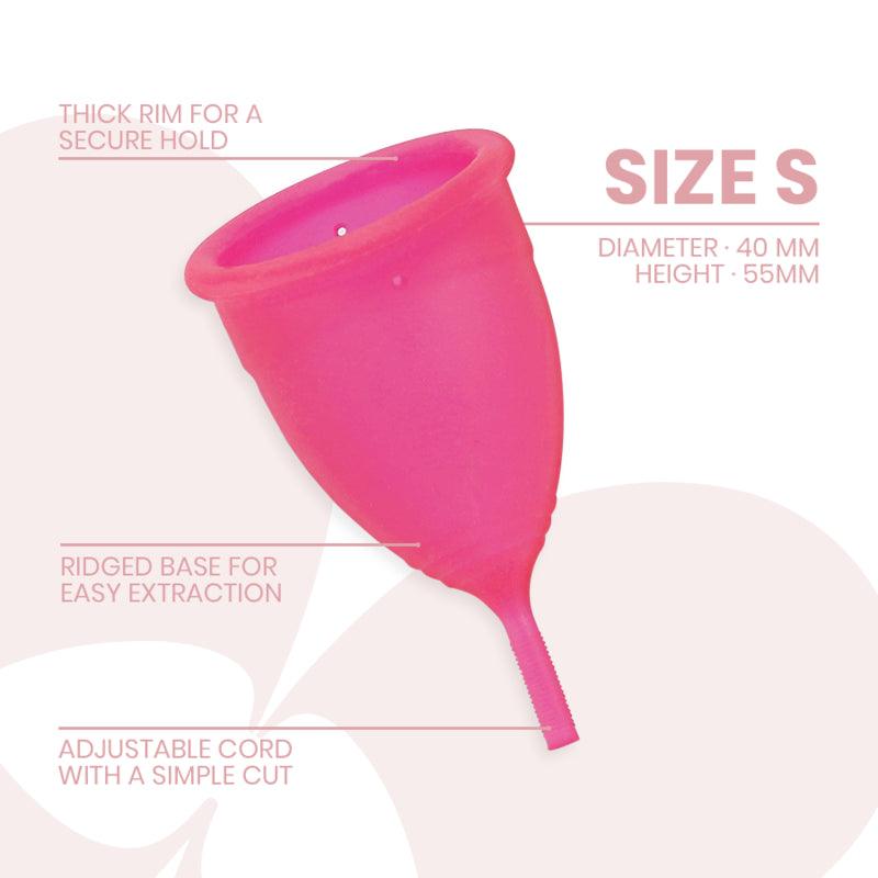 INTIMICHIC COPO MENSTRUAL GRAU MeDICO SILICONE TAMANHO S