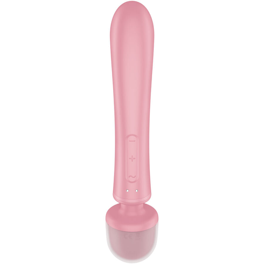 SATISFYER TRIPLE LOVER RABBIT VIBRADOR MASSAGER ROSA